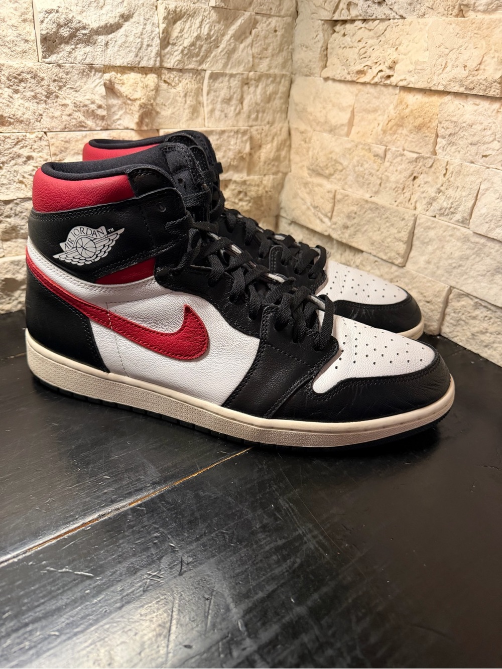 Nike Air Jordan 1 Retro High OG 555088 061 Gym Red 2019 Sneakers Men’s 12